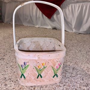 Picnic Woven Basket Flower